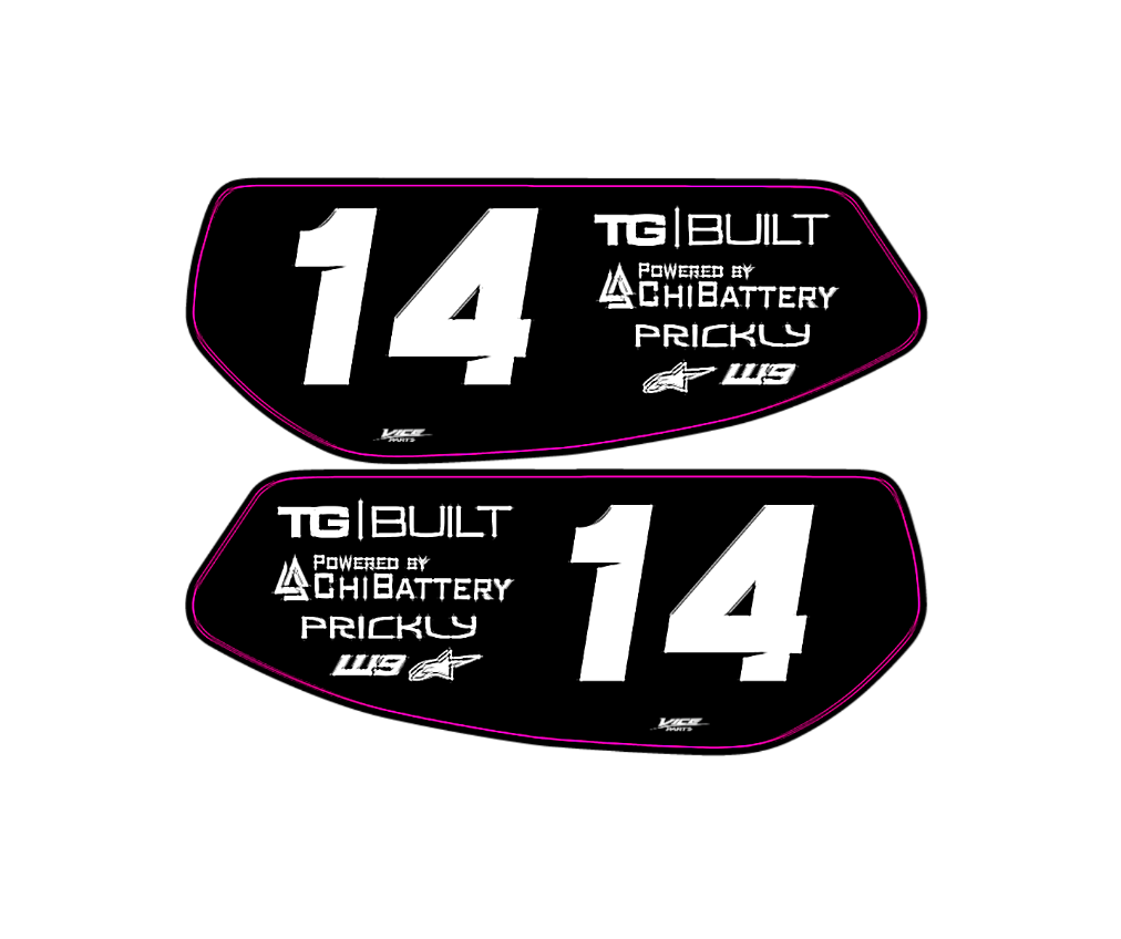 Battery Decal for Super73 ZX
