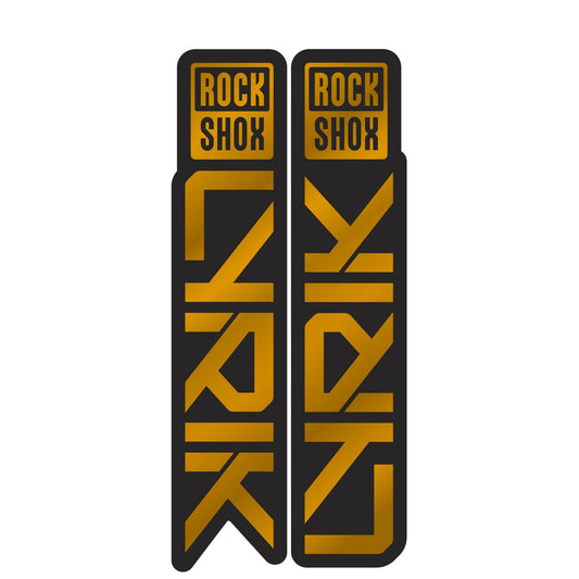Metallic RockShox Lyrik Fork Decal
