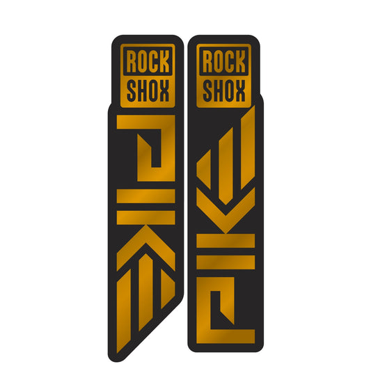 Metallic RockShox Pike Fork Decal