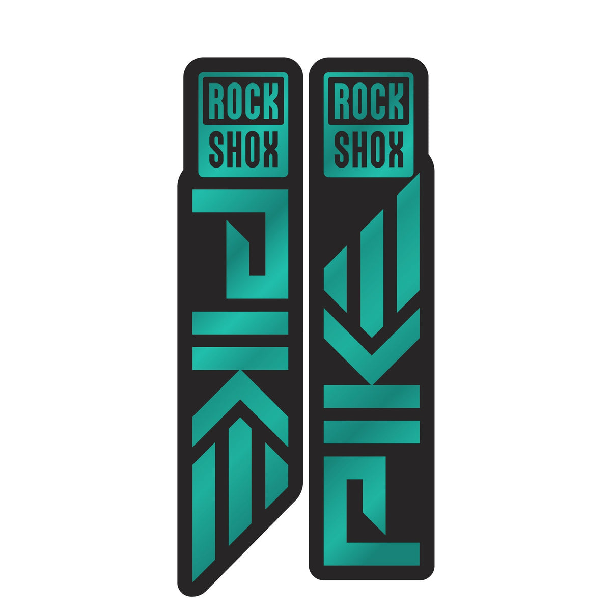 Metallic RockShox Pike Fork Decal