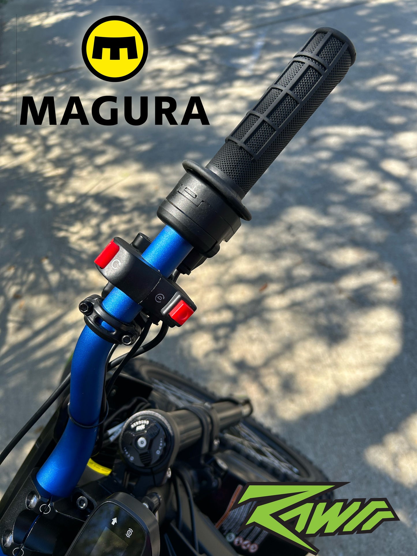 1/4 Turn Magura Electronic Throttle – Rawrr Mantis X & Mantis Mini