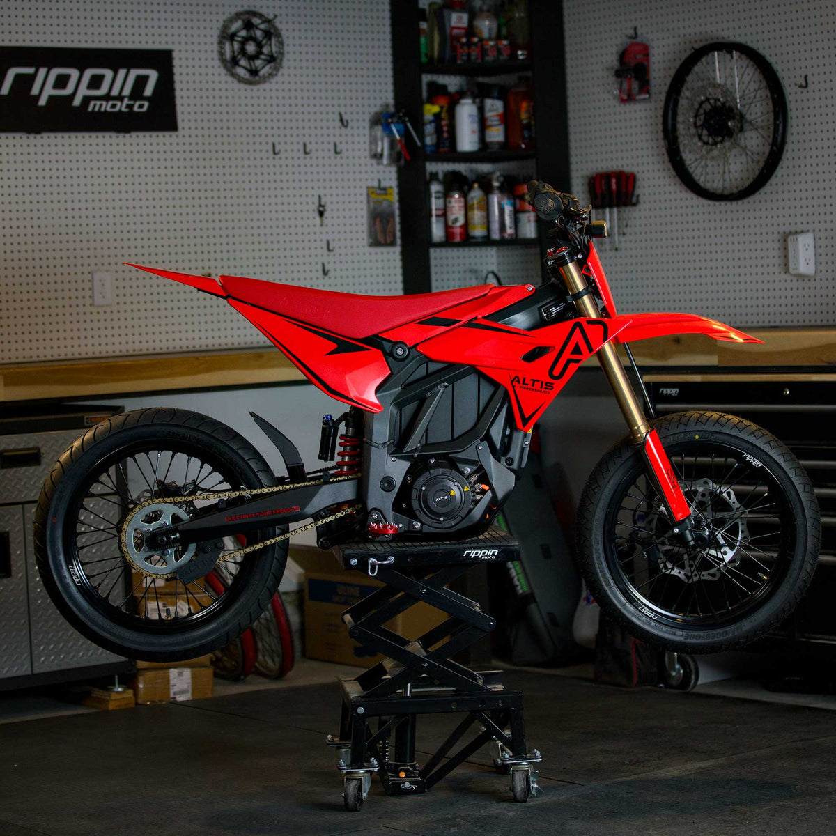 Blackline Ready-to-Ride Supermoto Wheelset for Vetra Blazer