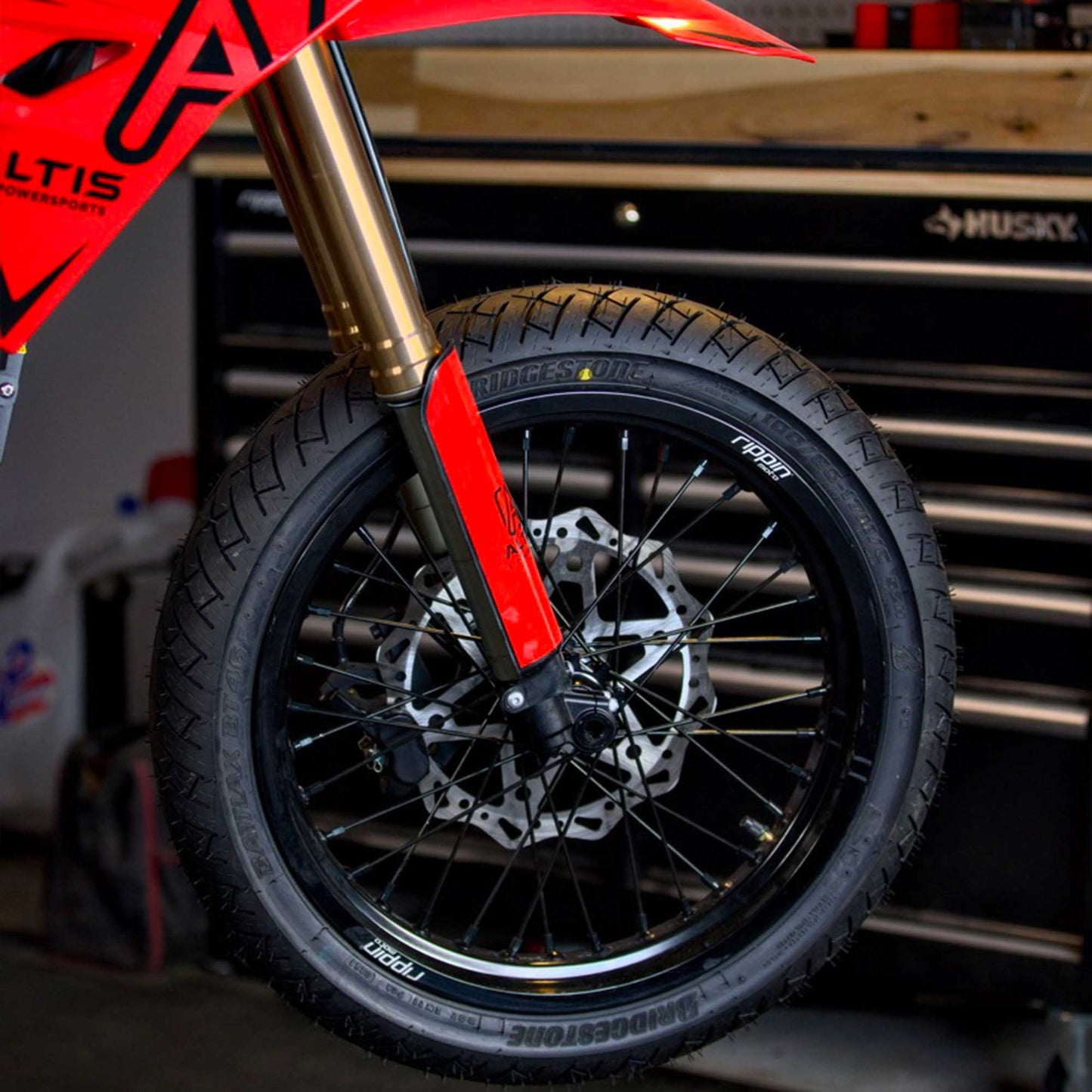 Blackline Supermoto Wheelset for Arctic Leopard XE PRO S