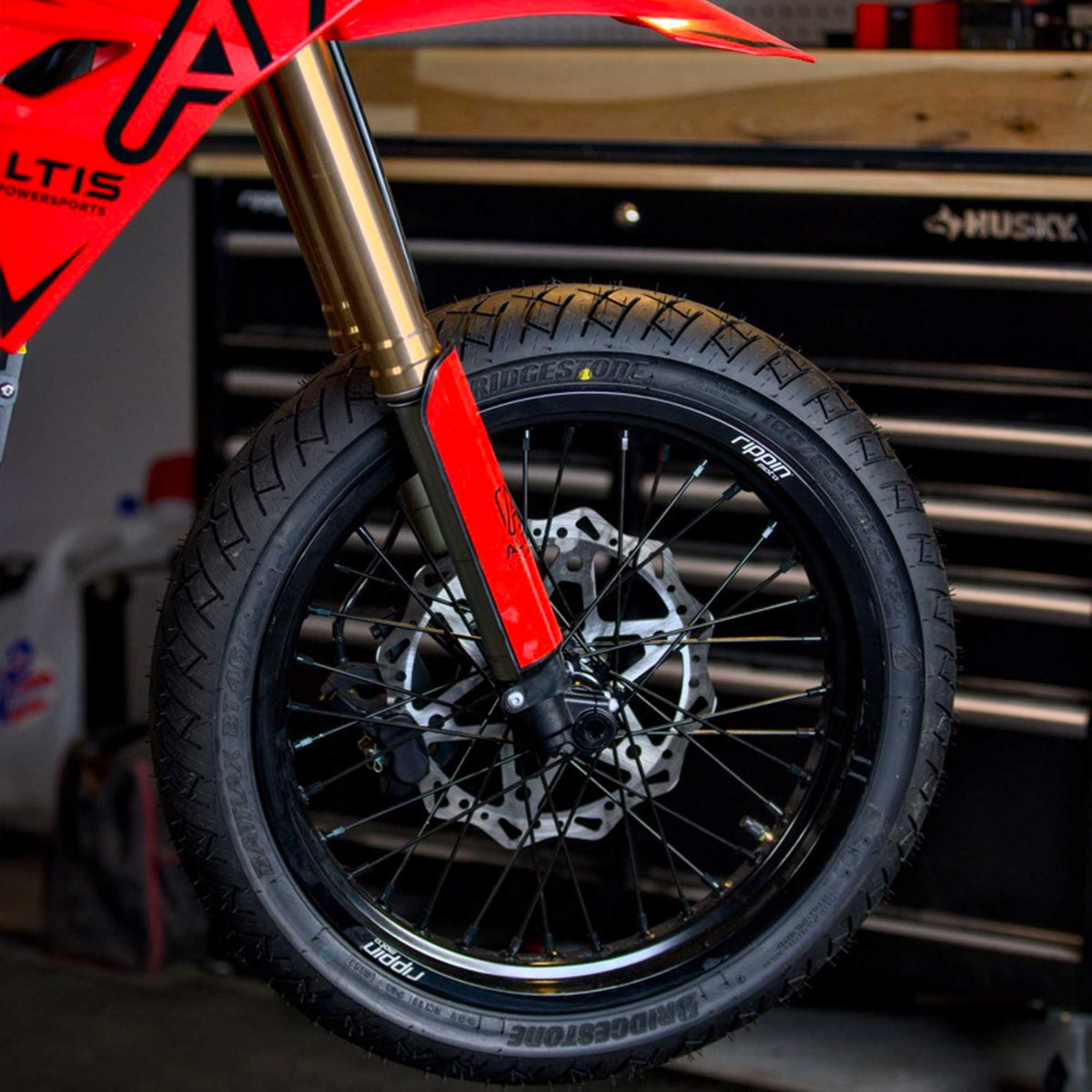 Blackline Ready-to-Ride Supermoto Wheelset for E-Ride Pro 3.0 / SR