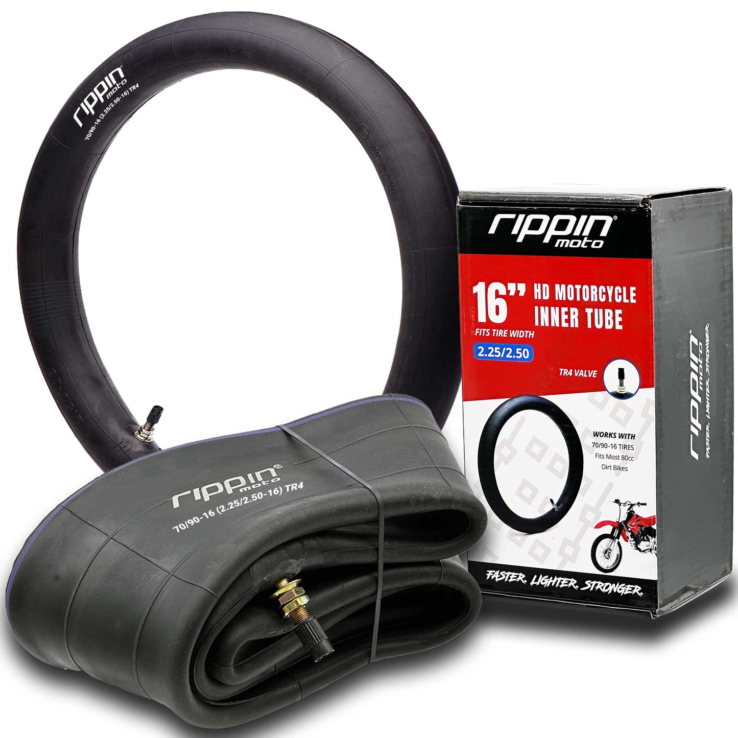 70/90-16 (2.25/2.50-16) Heavy Duty 16” Inner Tube – 3MM Thick