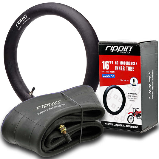 70/90-16 (2.25/2.50-16) Heavy Duty 16” Inner Tube – 3MM Thick