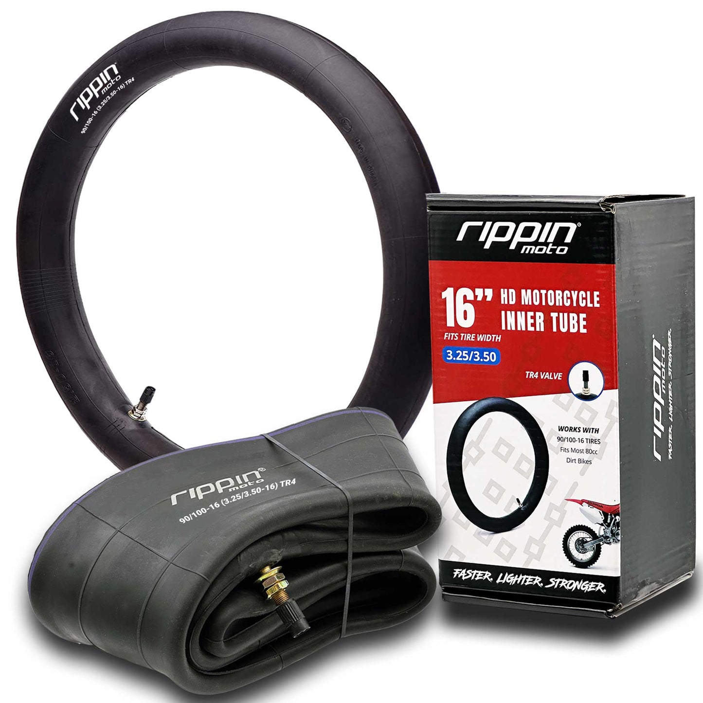 90/100‑16 (3.25/3.50‑16) Heavy Duty Motorcycle Inner Tube – 3 mm Thick