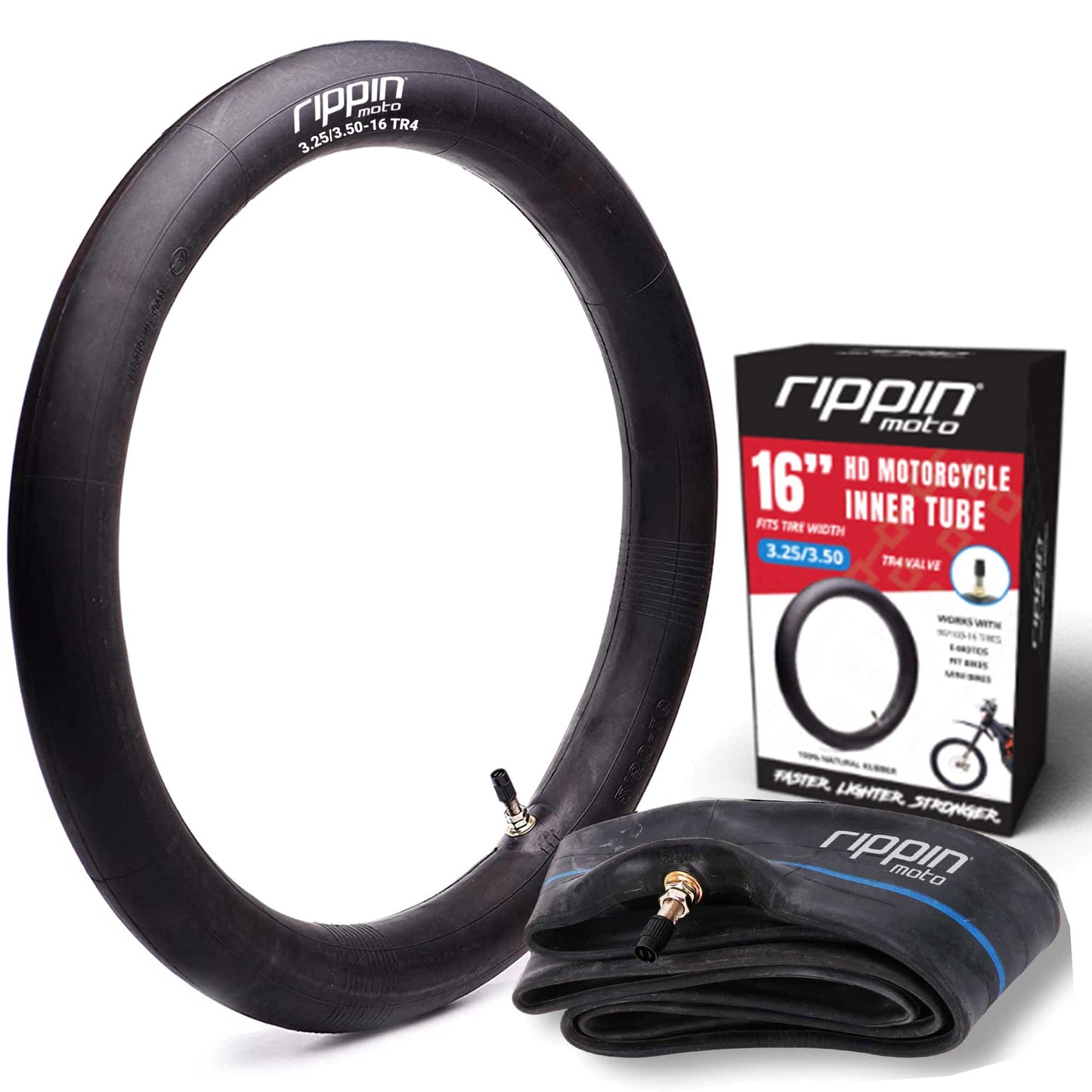 90/100-16 E-Moto Heavy Duty Inner Tube (3.25/3.50-16) – 2MM Reinforced