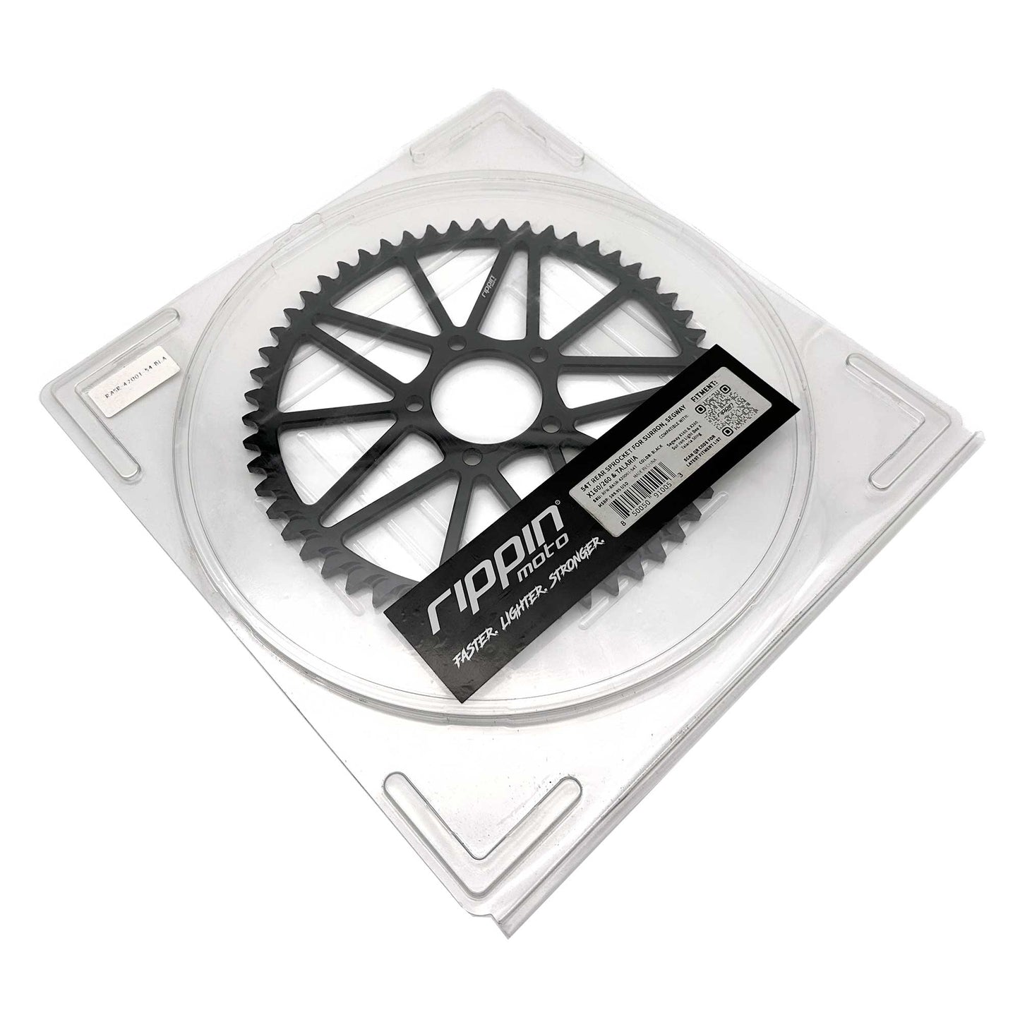 54 Tooth Aluminum Rear Sprocket | Surron LBX, Talaria, E-Ride PRO SS, Rawrr Mantis
