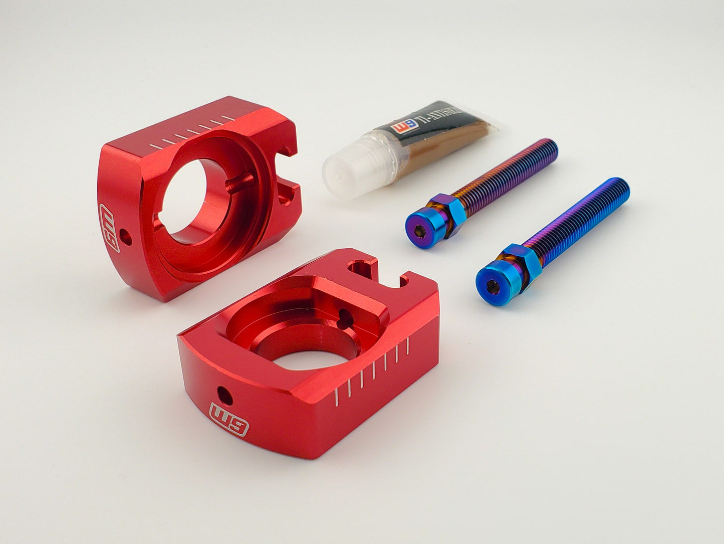 Warp 9 Ultra Bee Titanium Axle & Adjustable Blocks
