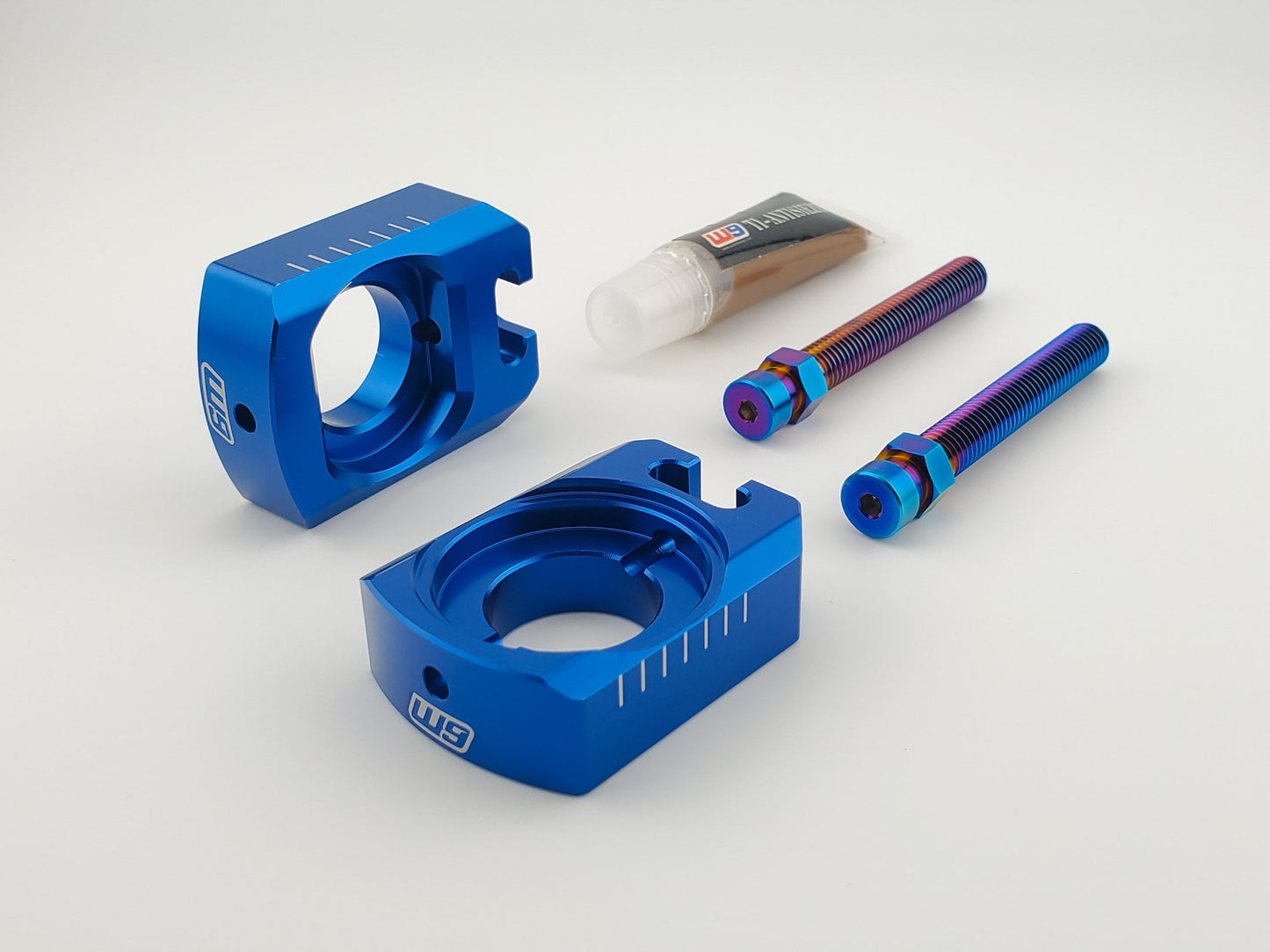 Warp 9 Ultra Bee Titanium Axle & Adjustable Blocks