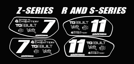Super73 Battery Decal (Standard)