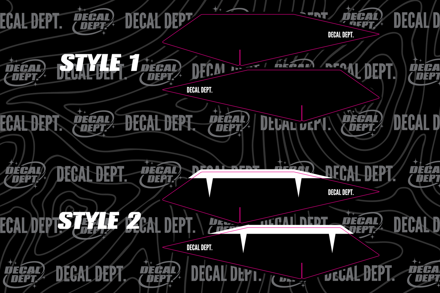 Custom Sur-Ron / E-Ride Pro Side Fender Decal