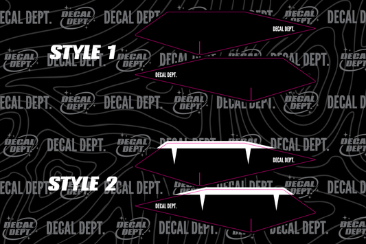 Custom Sur-Ron / E-Ride Pro Side Fender Decal