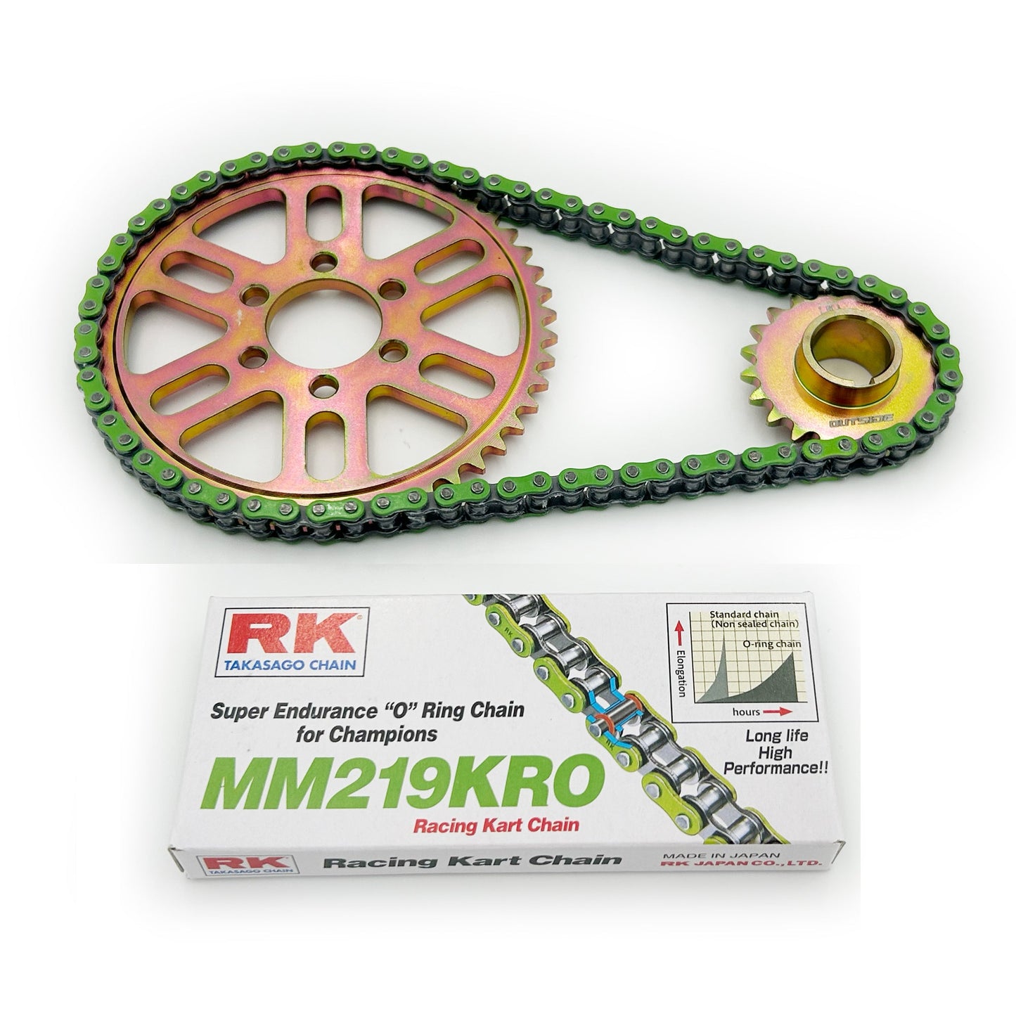 Primary Belt to Chain Conversion Kit | 219 | RK Sealed O-Ring | Talaria X3 | (XXX)