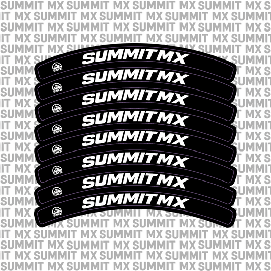 Summit MX Rim Decals