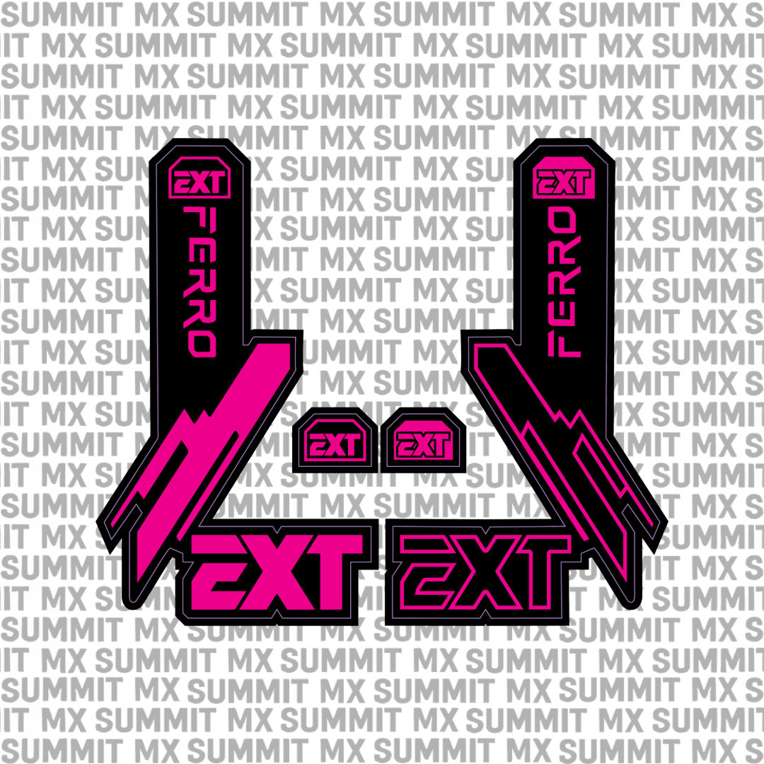 EXT Ferro Fork Tube Decal