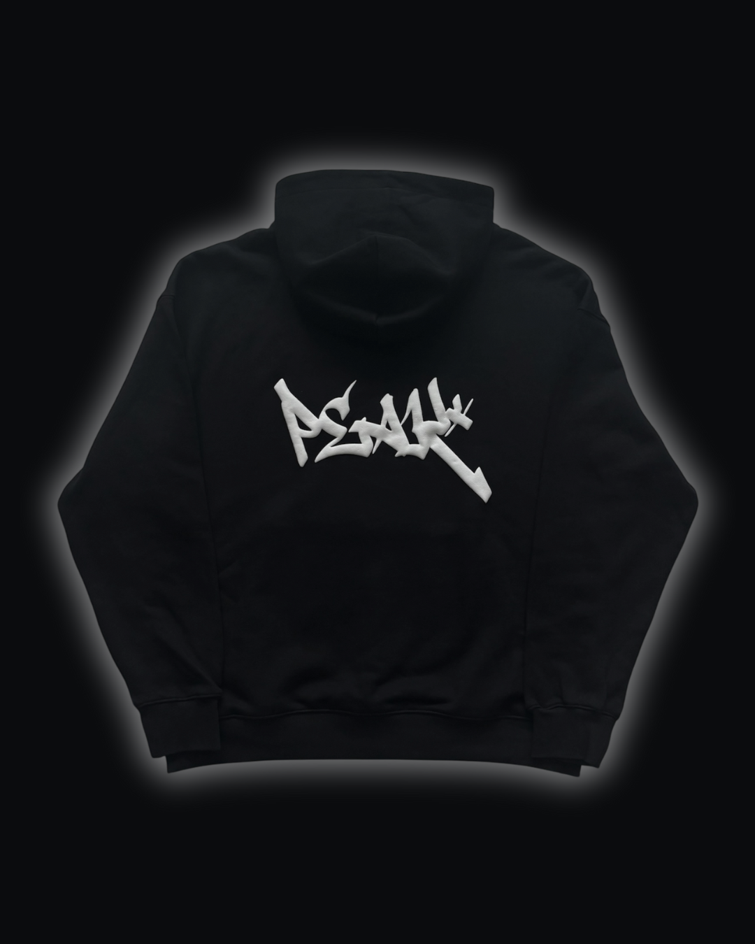 Peak Puff Hoodie - Black