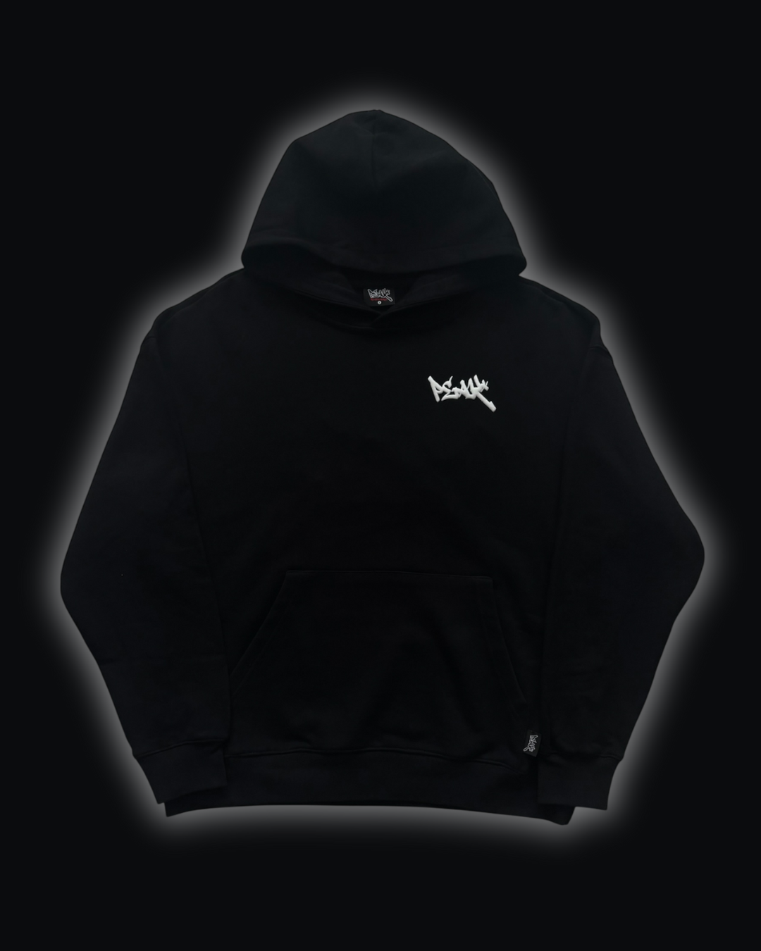 Peak Puff Hoodie - Black