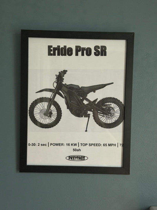 Eride Pro SR Framed Poster