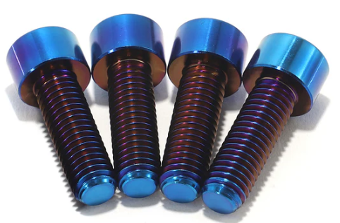 Titanium Ultra Bee Handlebar Clamp/Mount Bolts
