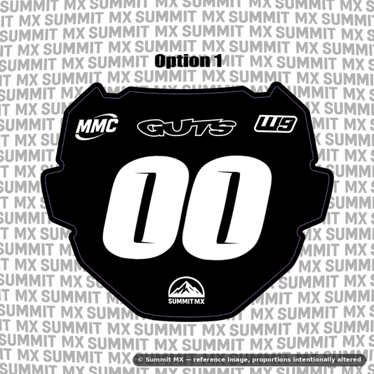 ODI Number Plate Decal