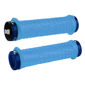 Odi Troy Lee Designs Signature Series ATV Lock-On Grips Aqua
