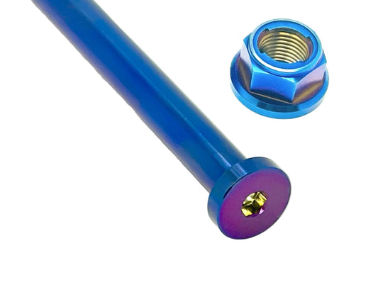 Titanium Rear Axle and Nut - Surron LBX (Two pcs)