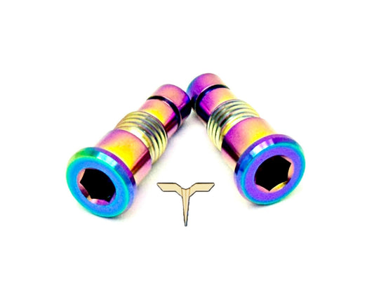 Titanium Battery Lid Bolts - Talaria Sting R MX4 (Two Pcs)