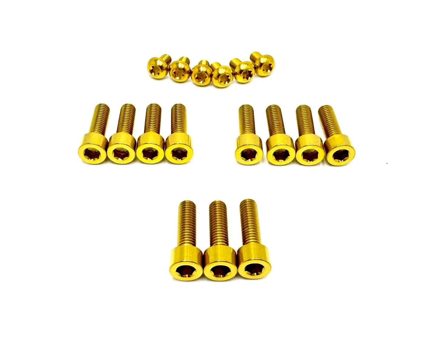Titanium Bolt Kit for Sirris F43 Fork (21 Pieces)