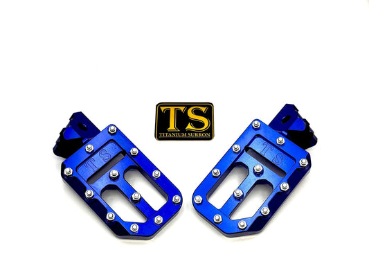 TS Custom Foot Pegs w/ Titanium Grips for Talaria and Altis