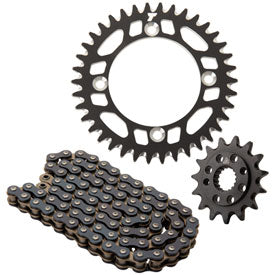 Tusk Chain and Sprocket Kit - Aluminum Rear/o-ring Chain Rear Sprocket