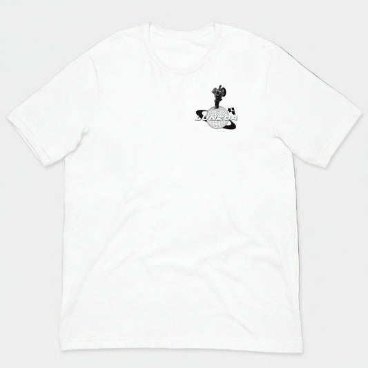 Lunzoa Two Wheels White Tee