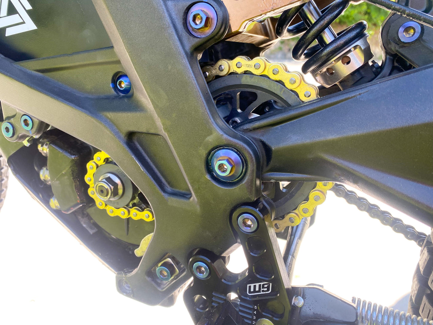 Warp 9 Surron Light Bee Warp Drive 420 Chain Drive Kit